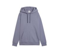Hoodie PUMA "Essentials Fleece Relaxed Hoodie Damen", Damen, Gr. L, gray sky, Obermaterial: 34% Polyester, 66% Baumwolle. Kapuzenfutter: 100% Baumwolle. Rippe: 3% Elasthan, 97% Baumwolle, relaxed fit,