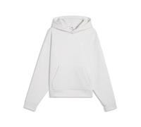 Hoodie PUMA "Essentials Heavy Fleece Boxy Oversized Hoodie Herren", Herren, Gr. XXL, weiß glow heather, Obermaterial: 50% Polyester, 50% Baumwolle. Seitentasche - Oben: 100% Baumwolle, oversize, Sweat