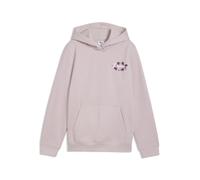 Hoodie PUMA "Essentials Nature 2.0 Graphic Hoodie Mädchen", Kinder, Gr. 176, rosa (misty pink), Obermaterial: 32% Polyester, 68% Baumwolle. Kapuzenfutter: 100% Baumwolle. Ärmelbund: 3% Elasthan, 97% B