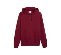 Hoodie PUMA "Essentials No.1 Logo Fleece Hoodie Herren", Herren, Gr. S, garnet glow rot, Obermaterial: 34% Polyester, 66% Baumwolle. Kapuzenfutter: 100% Baumwolle. Rippe: 97% Baumwolle, 3% Elasthan, n