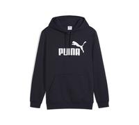Hoodie PUMA "Essentials No. 1 Logo Hoodie Herren", Herren, Gr. XS, blau (new navy blau), Obermaterial: 66% Baumwolle, 34% Polyester; Kapuzenfutter: 100% Baumwolle; Rippe: 3% Elasthan, 97% Baumwolle, n