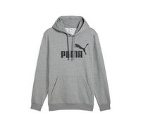 Hoodie PUMA "Essentials No. 1 Logo Hoodie Herren", Herren, Gr. XS, grau (medium gray heather), Obermaterial: 66% Baumwolle, 34% Polyester; Kapuzenfutter: 100% Baumwolle; Rippe: 3% Elasthan, 97% Baumwo