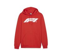 Hoodie PUMA "F1 ESS Motorsport Hoodie mit Logo Herren", Herren, Gr. XL, rot (pop rot), Obermaterial: 51% Baumwolle, 49% Polyester. Kapuzenfutter: 60% Baumwolle, 40% Polyester. Rippe: 4% Elasthan, 58% 