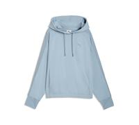 Hoodie PUMA "HER Oversized Hoodie Damen", Damen, Gr. L, seafoam blau, Obermaterial: 32% Polyester, 68% Baumwolle. Kapuzenfutter: 100% Baumwolle. Rippe: 3% Elasthan, 97% Baumwolle, oversize, Sweatshirt