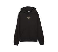 Hoodie PUMA "Melo Alwayz On 1 Basketballhoodie Herren", Herren, Gr. M, schwarz, Obermaterial: 34% Polyester, 66% Baumwolle; Rippe: 3% Elasthan, 97% Baumwolle, relaxed fit, Rundhals, Sweatshirts Hoodie