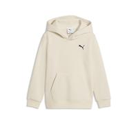 Hoodie PUMA "PUMA Cat Fleece-Hoodie Kinder", Mädchen, Gr. 116, alpine snow weiß, Obermaterial: 34% Polyester, 66% Baumwolle. Kapuzenfutter: 100% Baumwolle. Rippe: 3% Elasthan, 97% Baumwolle, normal, S