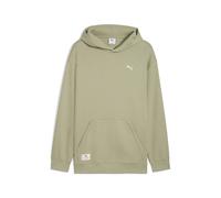 Hoodie PUMA "PUMA Class Relaxed Hoodie Herren", Herren, Gr. XL, grün (lux army grün), Obermaterial: 66% Baumwolle, 34% Polyester; Ärmel: 77% Baumwolle, 23% Polyester; Kapuze: 23% Polyester, 77% Baumwo