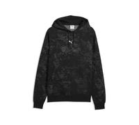 Hoodie PUMA "PUMA Sport Camo Fleece Hoodie Herren", Herren, Gr. L, schwarz, Obermaterial: 34% Polyester, 66% Baumwolle. Kapuzenfutter: 100% Baumwolle. Rippe: 97% Baumwolle, 3% Elasthan. Seitentasche -