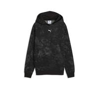 Hoodie PUMA "PUMA Sport Camo Fleece-Hoodie Jungen", Kinder, Gr. 152, schwarz, Obermaterial: 66% Baumwolle, 34% Polyester. Kapuzenfutter: 100% Baumwolle. Rippe: 3% Elasthan, 97% Baumwolle. Seitentasche
