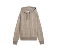 Hoodie PUMA "Snake Pack Bedruckter Hoodie Damen", Damen, Gr. M, beige (mouse gray beige), Obermaterial: 32% Polyester, 68% Baumwolle. Kapuzenfutter: 100% Baumwolle. Rippe: 96% Baumwolle, 4% Elasthan,