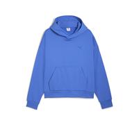 Puma Wardrobe Essentials Boxy Fleece Hoodie Herren | Mit Plain | Mountain Blue | Größe: L Blue