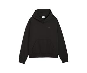 Hoodie PUMA "Wardrobe Essentials Boxy Fleece Hoodie Herren", Herren, Gr. XXL, schwarz, Obermaterial: 66% Baumwolle, 34% Polyester. Seitentasche - Oben: 100% Baumwolle, Sweatshirts Hoodie (70802816-XXL