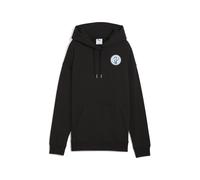 PUMA Wardrobe Essentials Sports Legacy Relaxed Graphic Hoodie Women, Kleidung, Schwarz, L Black