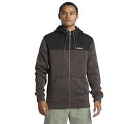 Quiksilver Men's Keller Block Zip Sweatshirt, Canteen Heather, XS