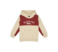 Hoodie QUIKSILVER "Knowledge Aera", Jungen, Gr. 2(84-92cm), bone weiß, Obermaterial: 55% Baumwolle, 45% Polyester., Sweatshirts Hoodie (64249408-2) bone weiß