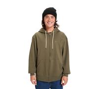 Quiksilver Sweatjacke Herren Regular Fit Baumwolle grün, S