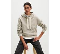 Sweatshirt MARC O'POLO "mit gepeachter Oberfläche", Damen, Gr. XXS, beige (natural), Obermaterial: 100% Baumwolle, unifarben, loose fit, Rundhals, Rippbündchen, Sweatshirts Sweatshirt (83693557-XXS) n