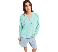 Hoodie ROXY "Destination Surf", Damen, Gr. M, pool blau, Obermaterial: 55% Baumwolle, 45% Polyester;, Sweatshirts Hoodie (74858860-M) pool blau