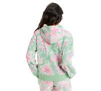 Hoodie ROXY "Hibiscus Island", Damen, Gr. XS, basil kartofeel apparel, Obermaterial: 60% Walkfrottier, 40% Microfaser;, Sweatshirts Hoodie (37754468-XS)
