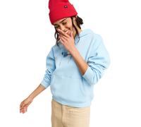 Hoodie ROXY "Perfect Place Brushed", Damen, Gr. S, cerulean, Obermaterial: 80% Baumwolle, 20% Polyester., Sweatshirts Hoodie (22038429-S) cerulean