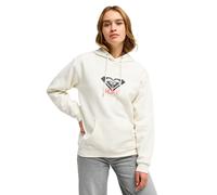 Hoodie ROXY "Surf Stoked Brushed Art", Damen, Gr. XXL, egret, Obermaterial: 60% Walkfrottier, 40% Microfaser;, Sweatshirts Hoodie (46419427-XXL) egret