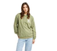 Hoodie ROXY "Surf Stoked Terry Vint", Damen, Gr. S, oil grün, Obermaterial: 60% Walkfrottier, 40% Microfaser;, Sweatshirts Hoodie (25048161-S) oil grün