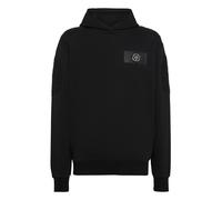 PLEIN SPORT Herren Kapuzensweat Kapuzenpullover (PP14187) S Schwarz