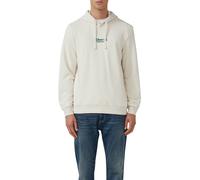 s.Oliver Kapuzenpullover aus Baumwollmix mit Logo-Print