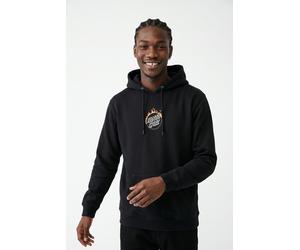 Hoodie SANTA CRUZ "BURNT OPUS FRONT HOOD", Herren, Gr. M, schwarz, Obermaterial: 80% Baumwolle, 20% Polyester, Sweatshirts Hoodie (95640612-M) schwarz
