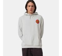 Hoodie SANTA CRUZ "CLASSIC DOT CHEST HOOD", Herren, Gr. M, mist, Obermaterial: 80% Baumwolle, 20% Polyester, Sweatshirts Hoodie (34541150-M) mist
