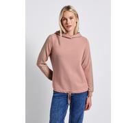 Street One Damen 3015755 Hoodie mit Gallonstreifen, Faded Rose, 36