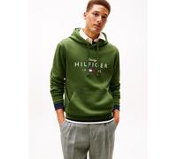 Tommy Hilfiger Herren Brand Love Big Hilfiger Hoodie Mw0Mw41427 Kapuzenpullover, Green (Mountain Pine), M