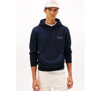 Hoodie TOMMY HILFIGER "BRAND LOVE SMALL HILFIGER", Herren, Gr. S, desert sky, Sweatware, Obermaterial: 77% Baumwolle, 23% Polyester, normal normal, Rippbündchen, Sweatshirts Hoodie (44382154-S) desert