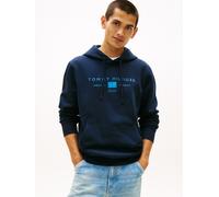 Tommy Hilfiger Herren Brand Love Tr Mono Stack Hoody Mw0mw42464 Kapuzenpullover, Blue (Desert Sky), L