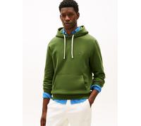 Hoodie TOMMY HILFIGER "ESS SEASONAL FLEECE HOODY mit Kapuze und Kängurutasche", Herren, Gr. XXL, mountain pine, Sweatware, Obermaterial: 60% Baumwolle, 40% Polyester, bequem hüftlang, elastischer Bund