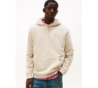 Hoodie TOMMY JEANS "TJM REGULAR FLAG", Herren, Gr. L, gulf sand, Sweatware, Obermaterial: 80% Baumwolle, 20% Polyester, regular fit, breiter Bund, Sweatshirts Hoodie, mit bestickten Markenlogo auf Bru