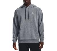 UNDER ARMOUR Essential Fleece Hoodie Herren 012 - pitch gray medium heather/white XXL