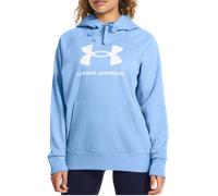 Under Armour Rival Fleece Big Logo Hoodie Blau S Frau (Herstellerartikelnummer: 1379501-465-SM)