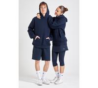 Hoodie unisex, navy blau S