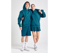 Hoodie unisex, petrol grün S