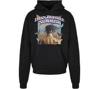 Hoodie "Upscale by Mister Tee Herren Days before Summer Oversize Hoody", Herren, Gr. S, schwarz, 100% Baumwolle, UPSCALE BY MISTER TEE, bedruckt, Sweatshirts Hoodie (55605713-S) schwarz