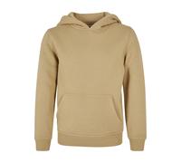 Hoodie URBAN CLASSICS "Urban Classics Herren Boys Basic Sweat Hoody", Jungen, Gr. 134/140, beige (unionbeige), 65% Baumwolle, 35% Polyester, unifarben, Rundhals, Sweatshirts Hoodie (19940342-134) unio