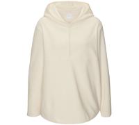 Hoodie VIVANCE, Damen, Gr. 32/34, beige (creme), Obermaterial: 100% Polyester, unifarben, casual, bequem hüftlang, Langarm abgesteppt, Sweatshirts (37270206-32) creme