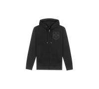 Hoodie West Coast Choppers ATX Cross Zip Schwarz/GrauM Schwarz,Grau