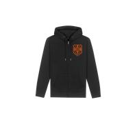 Hoodie West Coast Choppers ATX Cross Zip Schwarz/Orange3XL Schwarz,Orange