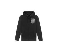 Hoodie West Coast Choppers ATX Cross Zip Schwarz/WeißXL Schwarz,Weiß