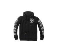 West Coast Choppers Choppers Dominator Zip-Hoodie schwarz, XL