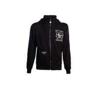 WEST COAST CHOPPERS Herren Zip Hoodie High Speed, Größe:M, Farbe:Black