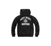 Hoodie West Coast Choppers Iron Oversized SchwarzXL Schwarz