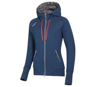 Hoodie Zipper Women, Kapuzen-Strickjacke, Damen - Ocun Blue Opal / SilverScone XL